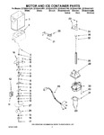 Diagram for 05 - Motor And Ice Container Parts