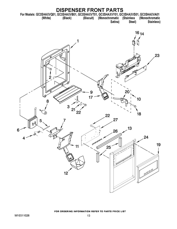 Diagram for GC3SHAXVA01