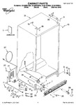 Diagram for 01 - Cabinet Parts