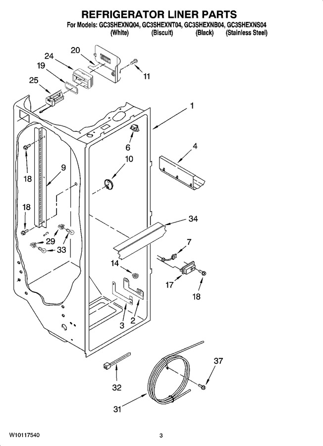 Diagram for GC3SHEXNT04