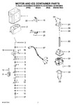 Diagram for 05 - Motor And Ice Container Parts