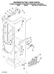 Diagram for 02 - Refrigerator Liner Parts