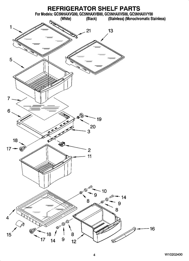 Diagram for GC5NHAXVB00