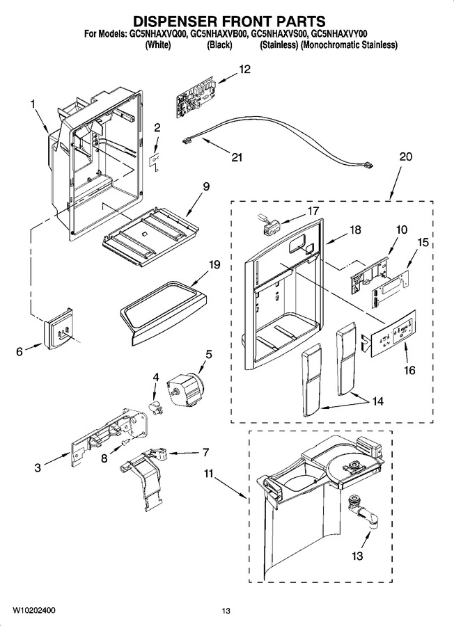Diagram for GC5NHAXVY00