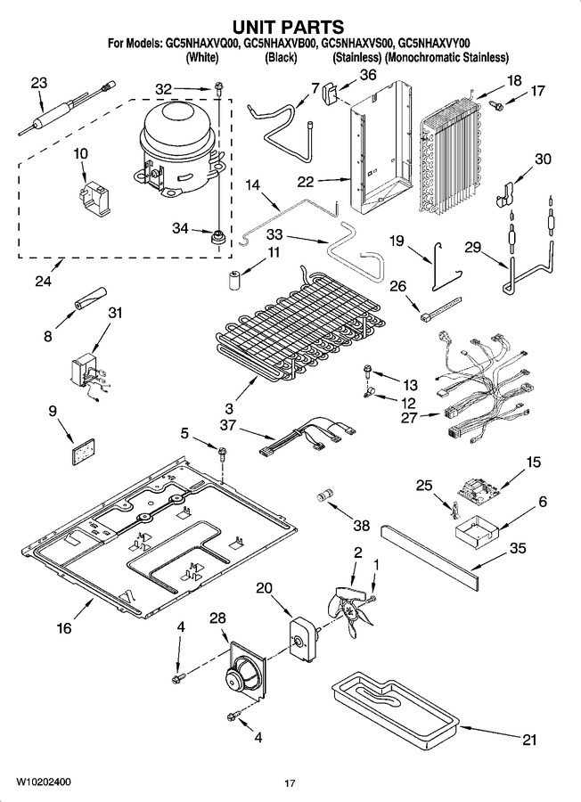Diagram for GC5NHAXVY00