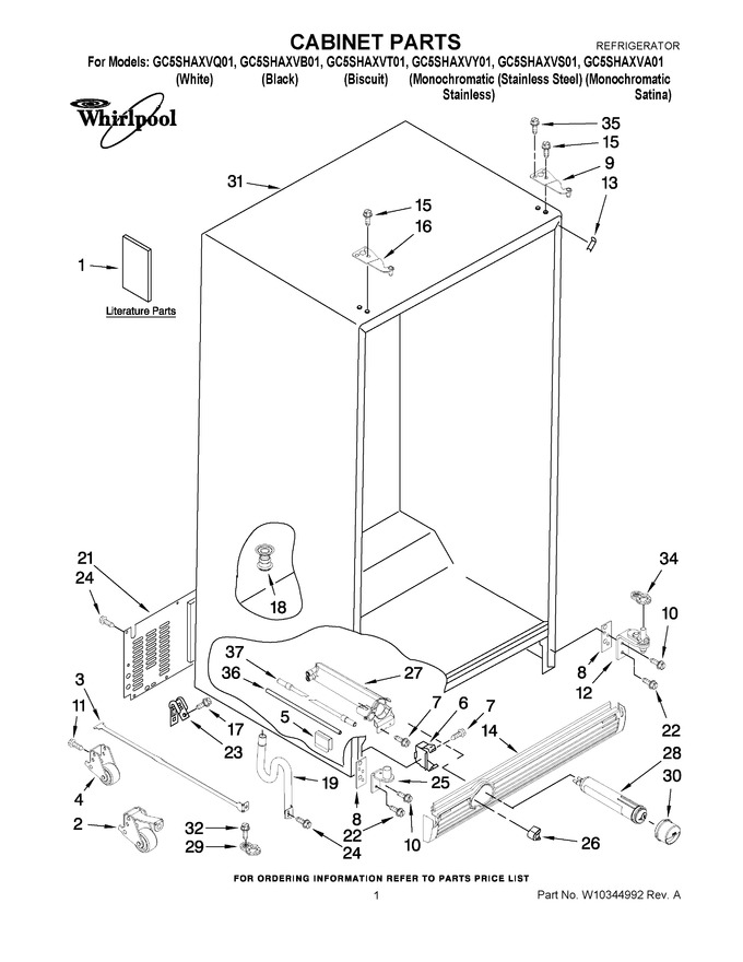 Diagram for GC5SHAXVA01