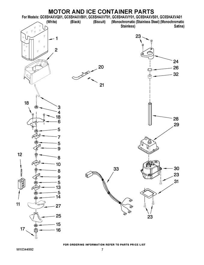 Diagram for GC5SHAXVY01
