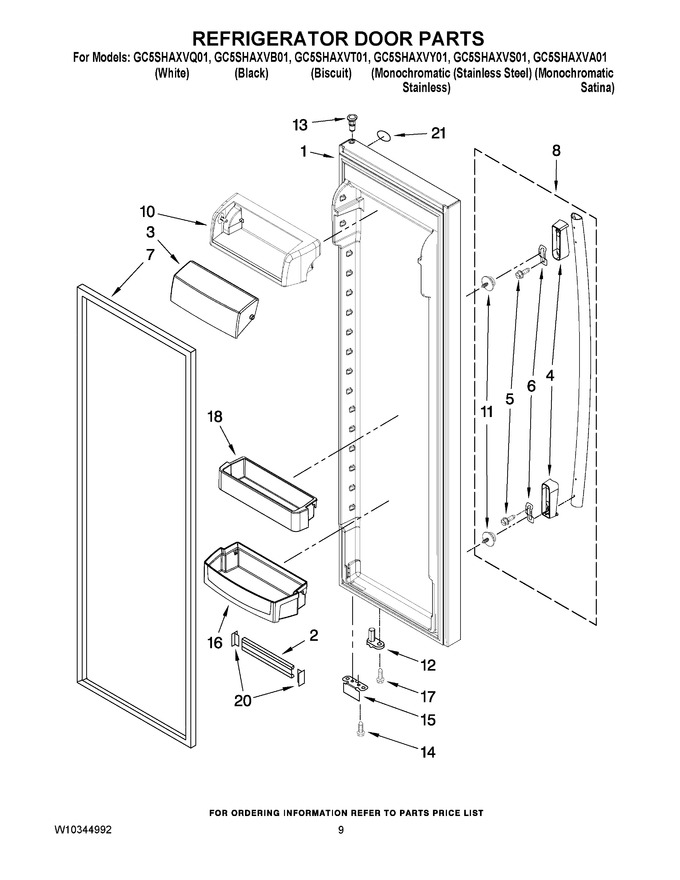 Diagram for GC5SHAXVY01