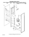 Diagram for 07 - Freezer Door Parts