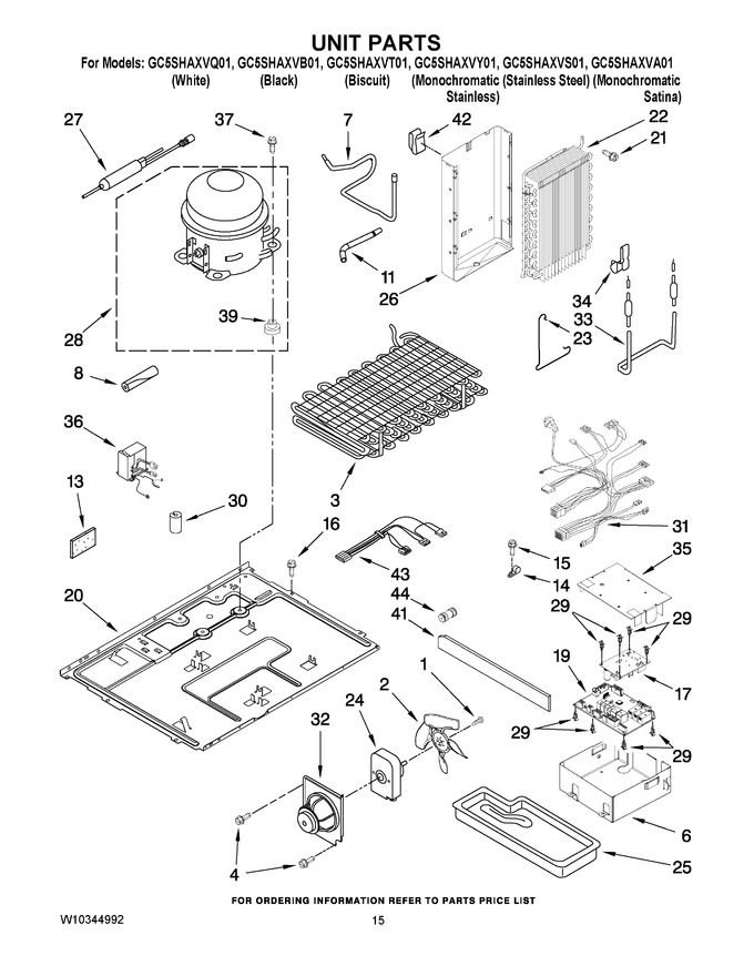 Diagram for GC5SHAXVY01