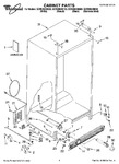 Diagram for 01 - Cabinet Parts