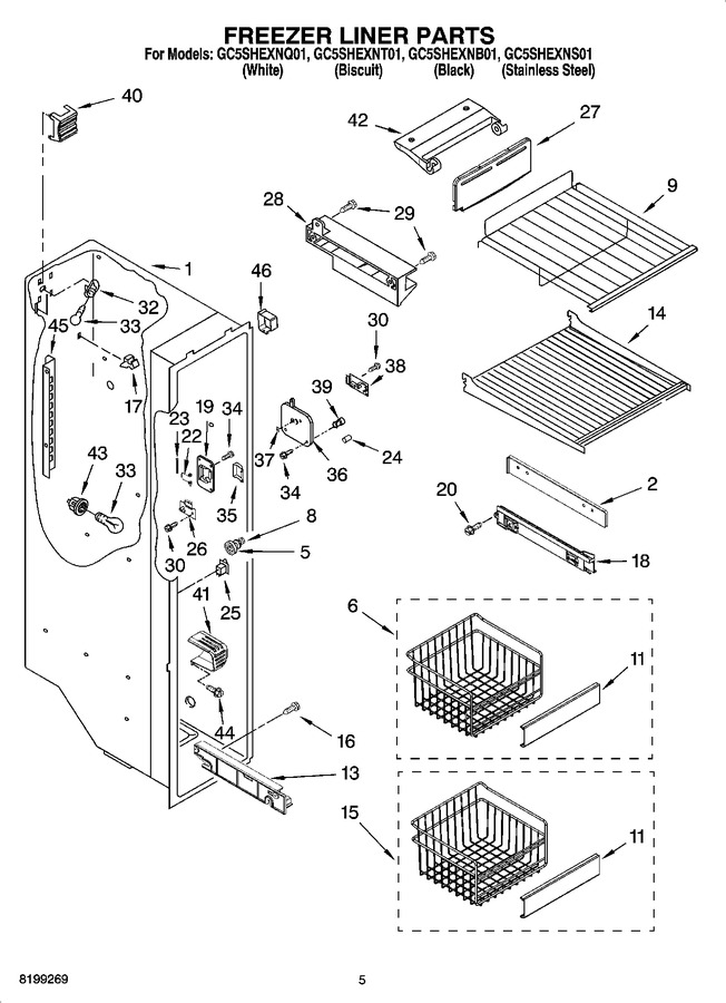 Diagram for GC5SHEXNB01