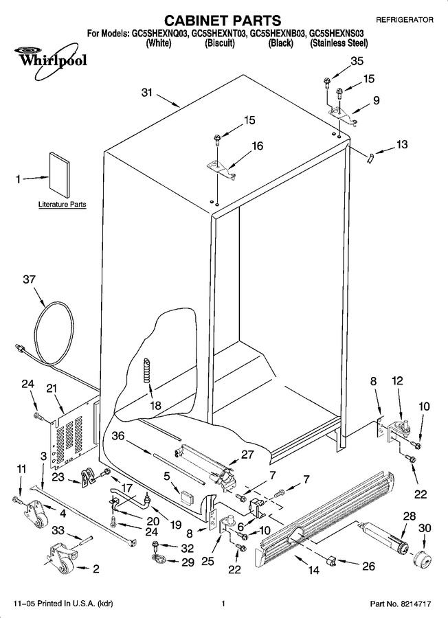 Diagram for GC5SHEXNB03