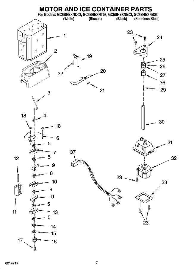 Diagram for GC5SHEXNB03