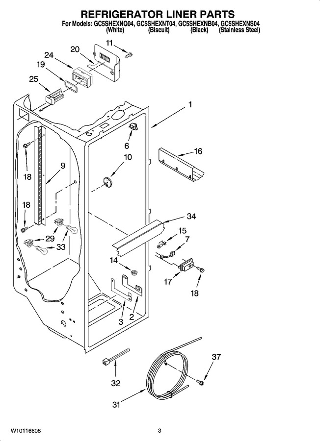 Diagram for GC5SHEXNB04