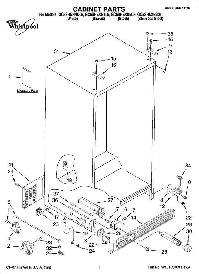 Diagram for GC5SHEXNB05