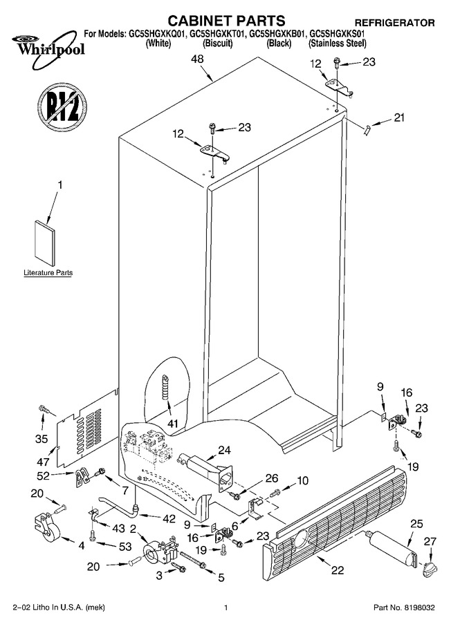 Diagram for GC5SHGXKB01