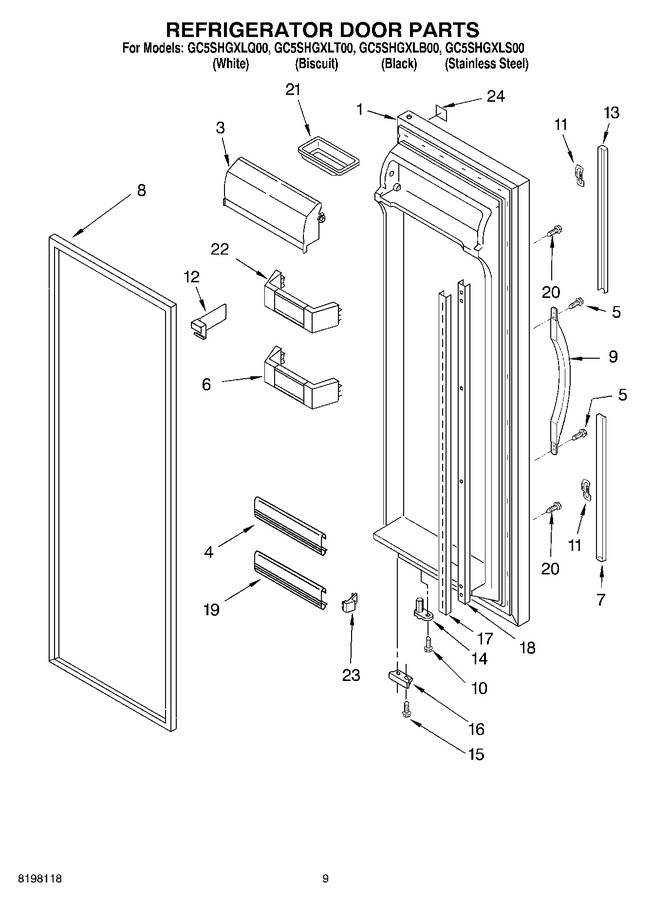 Diagram for GC5SHGXLB00