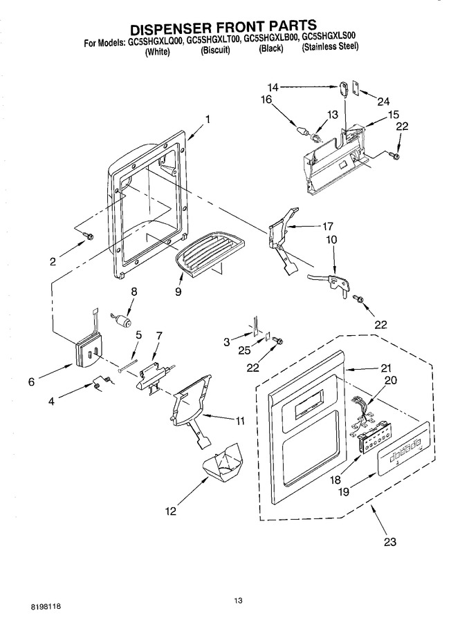 Diagram for GC5SHGXLB00