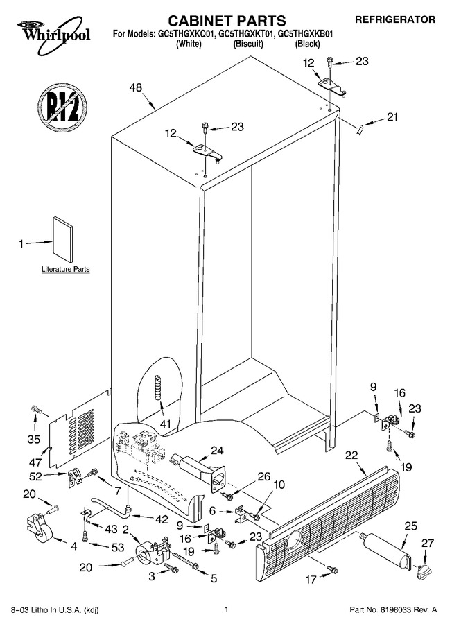 Diagram for GC5THGXKB01