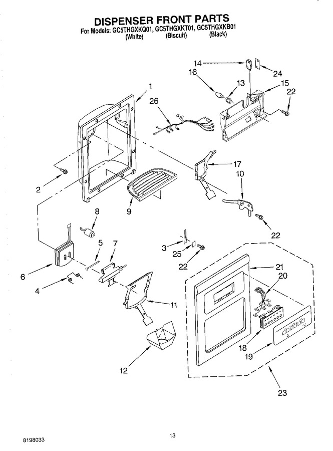 Diagram for GC5THGXKB01