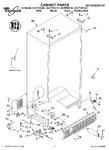 Diagram for 01 - Cabinet Parts