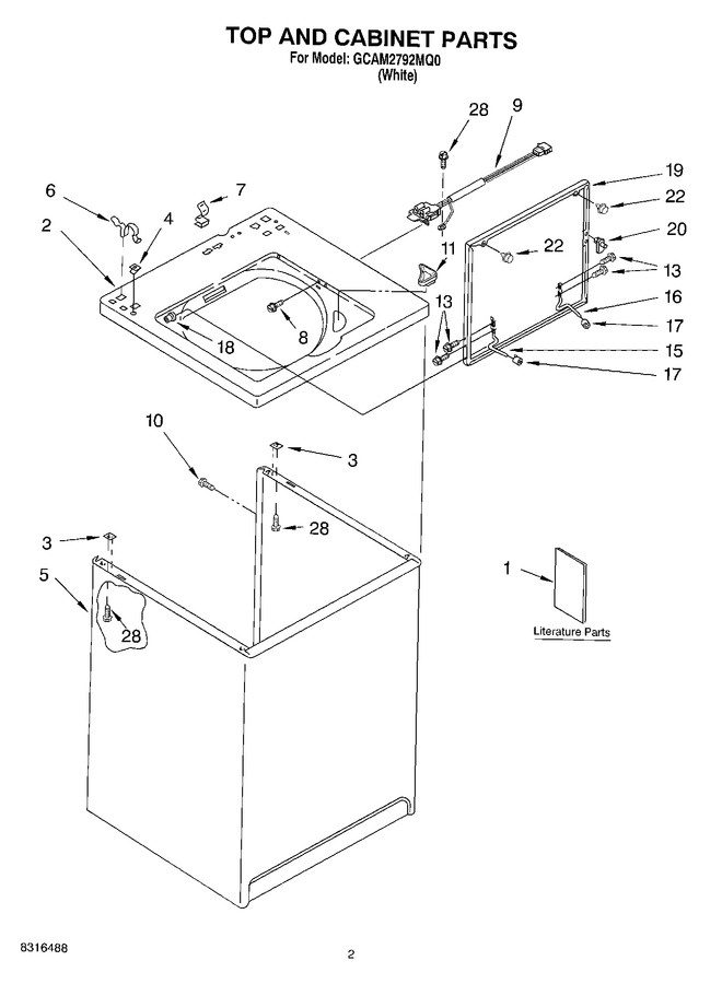Diagram for GCAM2792MQ0