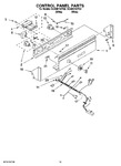 Diagram for 06 - Control Panel Parts