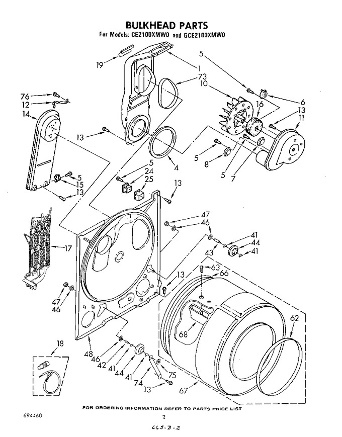 Diagram for GCE2100XMW0