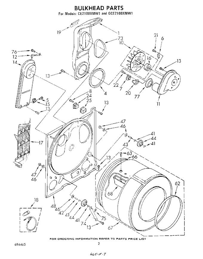 Diagram for GCE2100XMW1