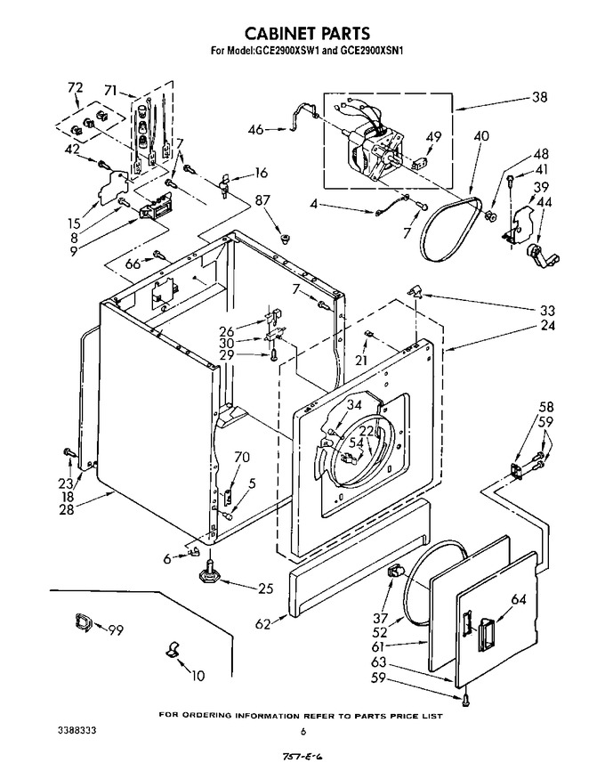 Diagram for GCE2900XSN1