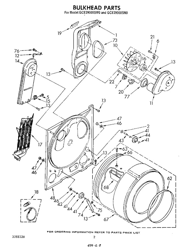 Diagram for GCE2900XSW0
