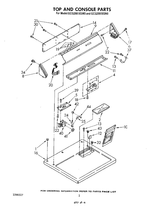 Diagram for GCG2901XSN0