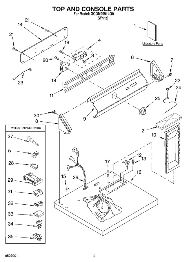 Diagram for GCGM2991LQ0
