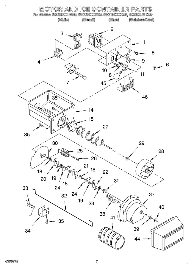 Diagram for GD22DCXHW00