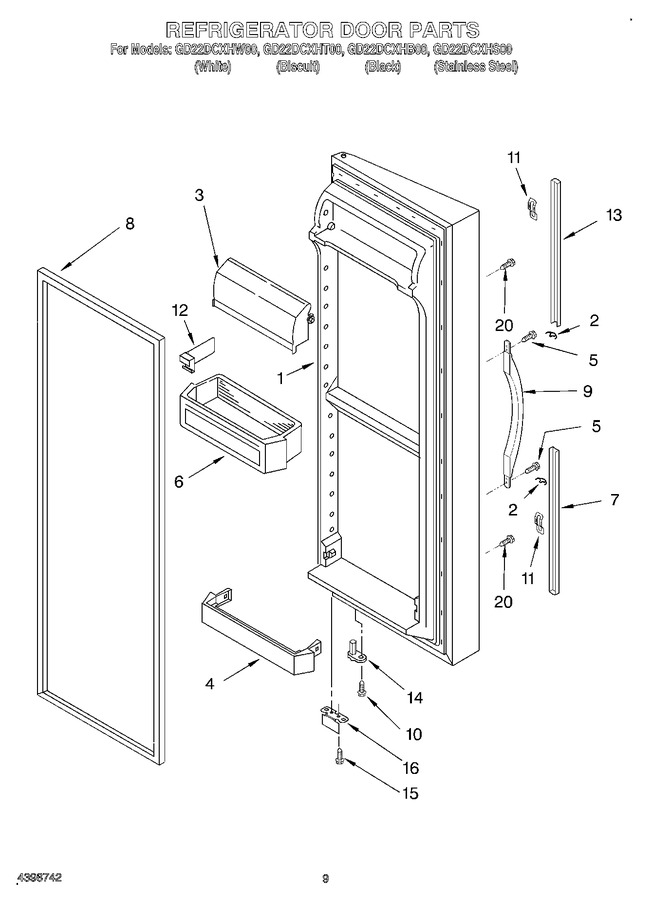 Diagram for GD22DCXHW00