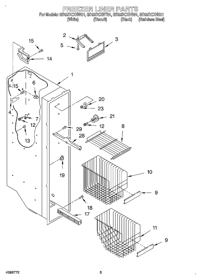 Diagram for GD22DCXHB01
