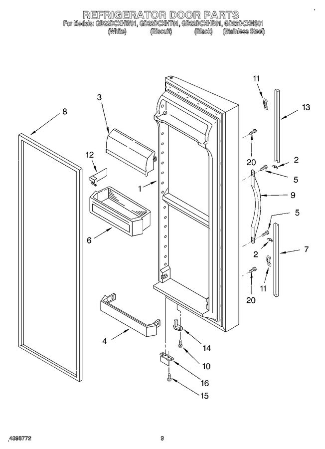 Diagram for GD22DCXHW01