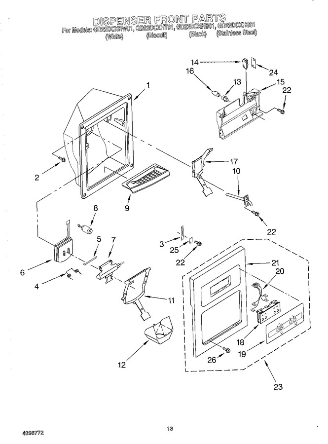 Diagram for GD22DCXHT01
