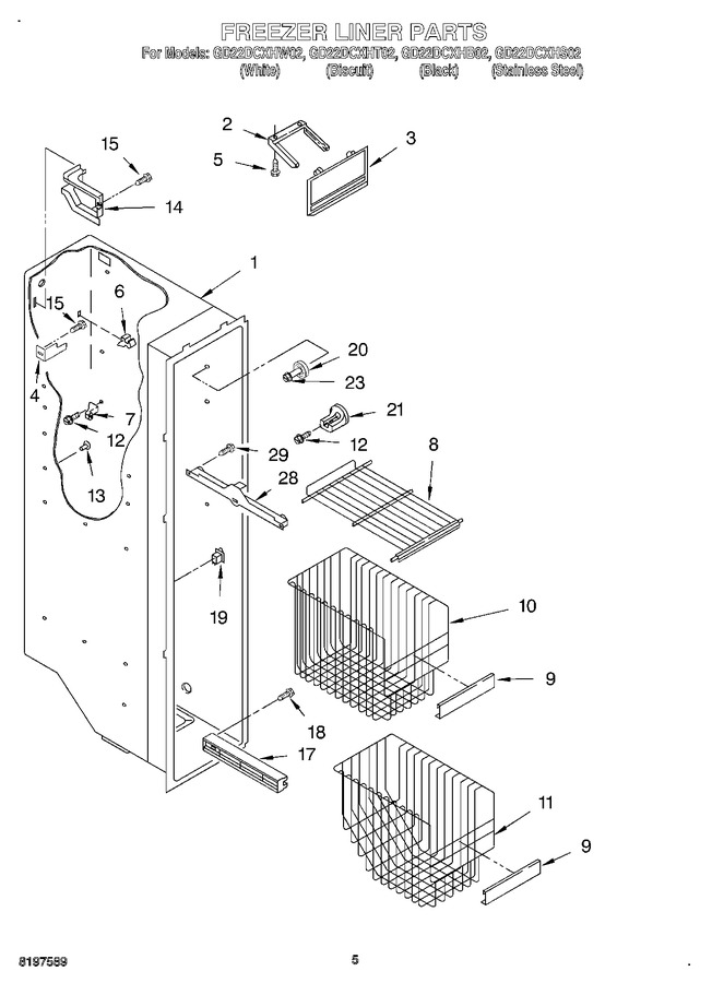 Diagram for GD22DCXHB02