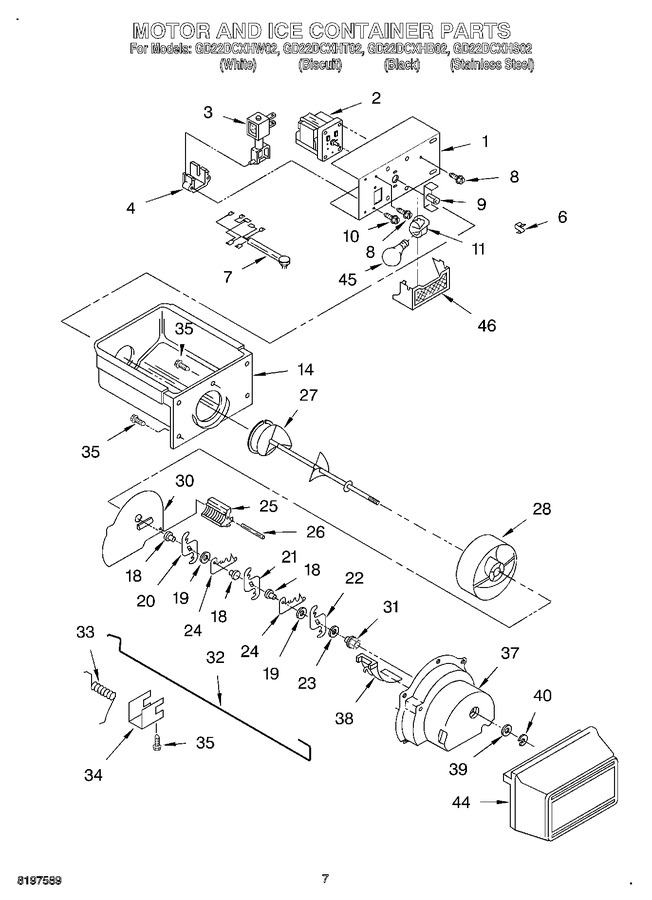Diagram for GD22DCXHB02