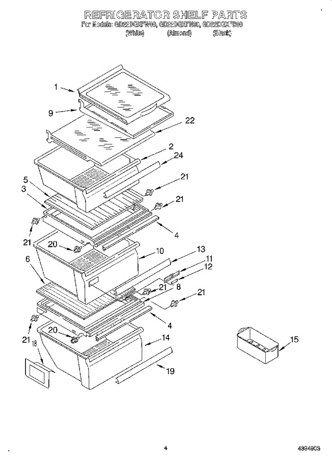 Diagram for GD22DQXFB00