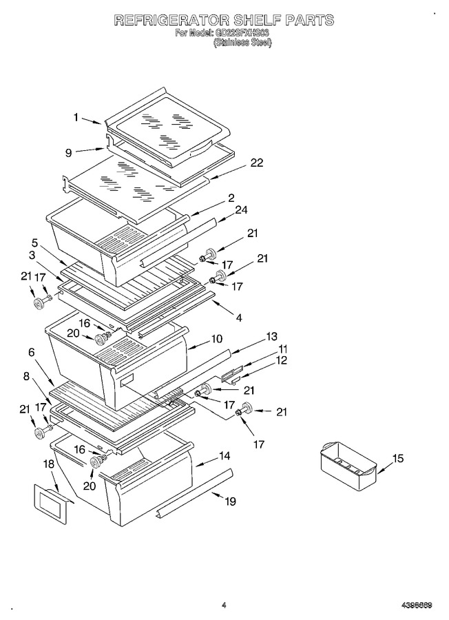 Diagram for GD22SFXHS03