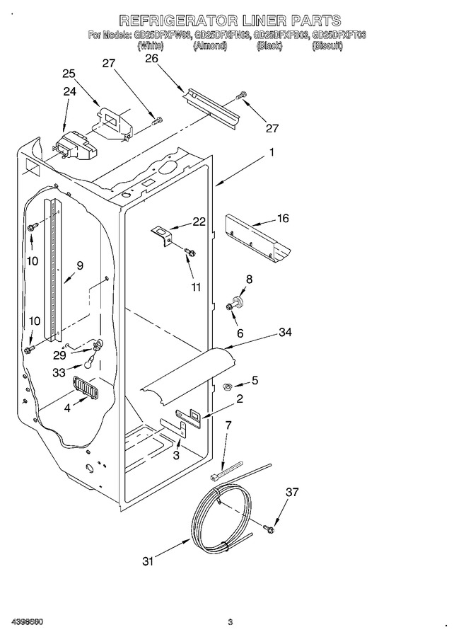 Diagram for GD25DFXFB03
