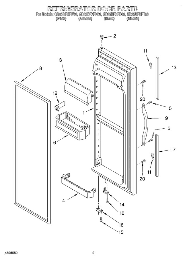 Diagram for GD25DFXFW03