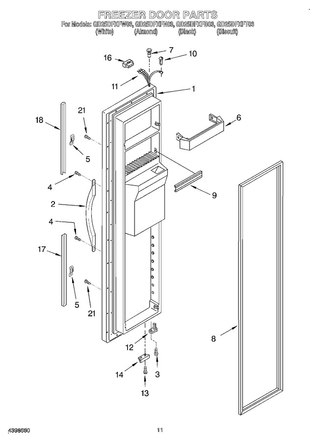 Diagram for GD25DFXFW03
