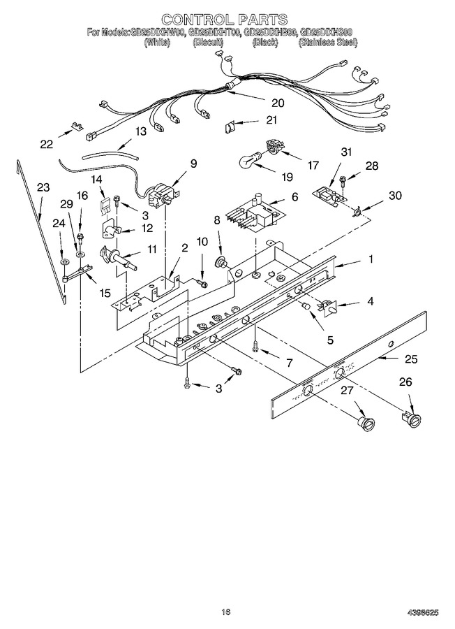 Diagram for GD25DIXHT00