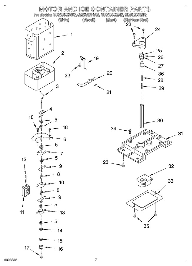 Diagram for GD25DIXHT02