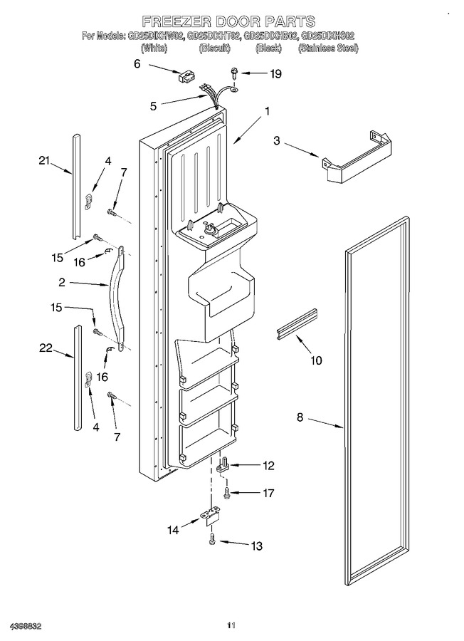 Diagram for GD25DIXHT02