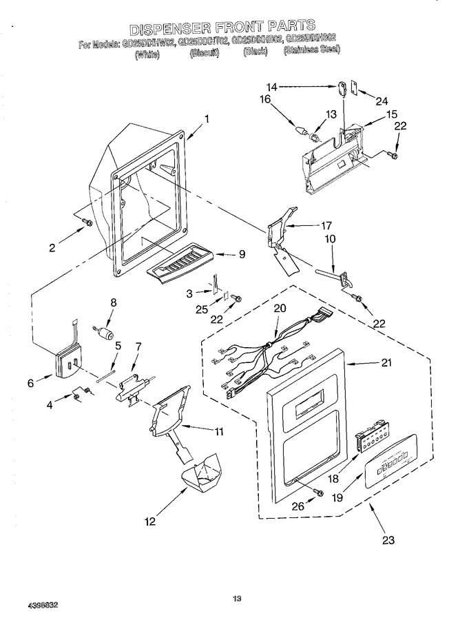Diagram for GD25DIXHT02